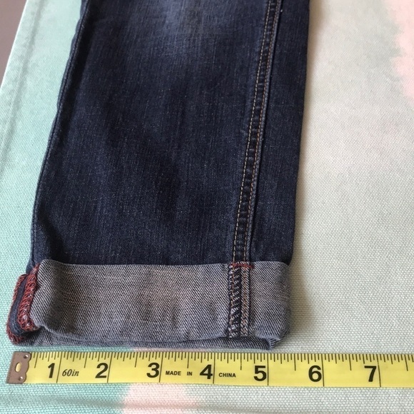 Angel Kiss Zip Fly 5 Pocket Distressed Denim Jeans‎ Size 9 - Picture 10 of 10